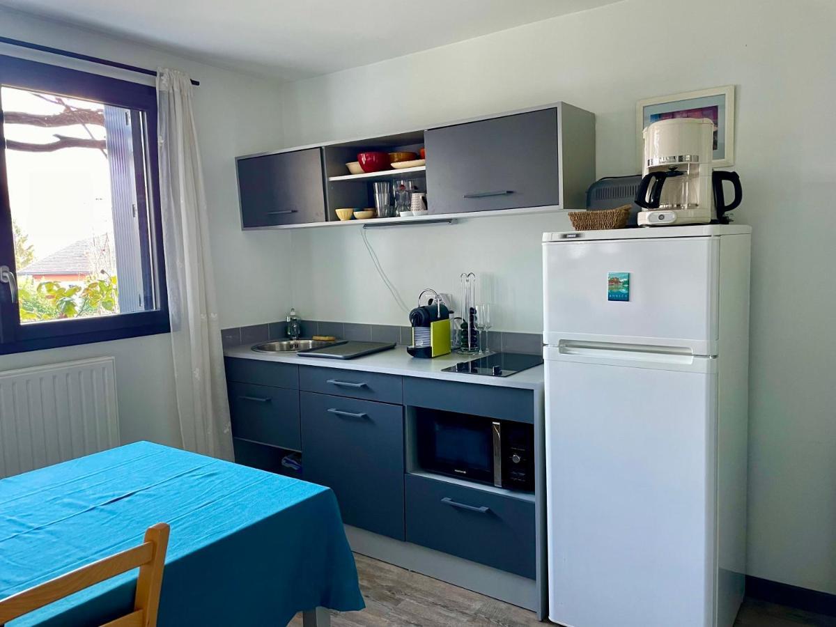 Appartement Independant 30 M² A 500M Du Lac, 2 Velos Et Parking Fournis Sévrier Exterior foto